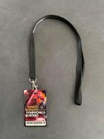 Marco borsato symphonica in rosso 2016 card ticket, Verzamelen, Ophalen of Verzenden, Zo goed als nieuw, Overige typen