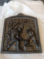 Gietijzeren Plaquette - Jaren 50 - Speciale Uitgave, Antiek en Kunst, Ophalen of Verzenden