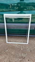 Luxaflex voorzet frame.  Wit. Met zilver. Plisse, Doe-het-zelf en Verbouw, Glas en Ramen, Ophalen, Zo goed als nieuw