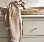 Baby hydrofiel swaddle met kant - mokka - bruin - groot, Ophalen of Verzenden, Nieuw, Overige typen
