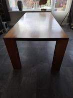 Design eettafel Bert Plantagie – massief eiken, Ophalen, Gebruikt, 100 tot 150 cm, Eikenhout