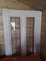 Binnendeur  glas in lood; 82x 203, Ophalen, Minder dan 80 cm, Binnendeur, 200 tot 215 cm