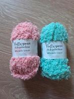 Fluffygaren samen € 1,50, Hobby en Vrije tijd, Breien en Haken, Ophalen, Nieuw, Wol of Garen