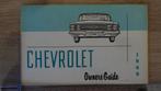 1960 Chevrolet. First print original Owner's Guide., Auto diversen, Ophalen of Verzenden