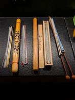 Breinaalden met houten kokers, Hobby en Vrije tijd, Breien en Haken, Ophalen, Gebruikt, Breien, Naald