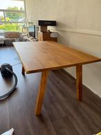 Massief eikenhout eettafel 160x100cm, Huis en Inrichting, Tafels | Eettafels, Ophalen, Eikenhout, 50 tot 100 cm, Zo goed als nieuw