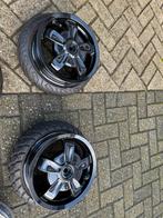 2 zip achter velgen gespoten, Motoren, Ophalen of Verzenden