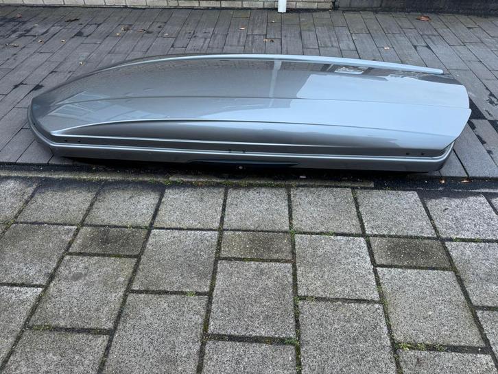 VOLVO Space Design 520 / Thule Dynamic L (900) dakkoffer, Auto diversen, Dakkoffers, Zo goed als nieuw, Ophalen