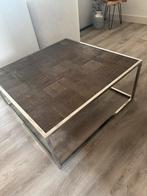 Riviera Maison Bleecker Street Coffee Table 90 x 90, Ophalen, 50 tot 100 cm, Vierkant, 50 tot 100 cm