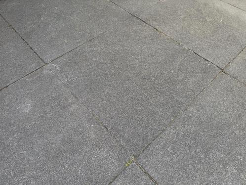 Tuintegels 60x60x6 Cannobio Grijs, Tuin en Terras, Tegels en Klinkers, Gebruikt, Terrastegels, Beton, 10 m² of meer, Ophalen