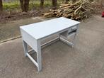 Bureau lichtgrijs hout, Ophalen of Verzenden, Zo goed als nieuw