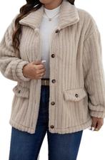 Vest Petra Beige (44-52), Kleding | Dames, Verzenden, Nieuw, Beige, Trui of Vest