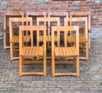9 vintage, design stoelen Aldo Jacober model Trieste, Huis en Inrichting, Stoelen, Ophalen, Aldo Jacober voor Alberto Bazzani