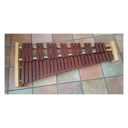 Vancore tafelxylofoon 3.5 octaafs padouk toetsen - xylofoon, Muziek en Instrumenten, Percussie, Gebruikt, Melodische percussie