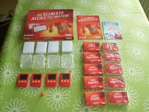 De slimste mens - het bordspel, Hobby en Vrije tijd, Gezelschapsspellen | Overige, Zo goed als nieuw, Een of twee spelers, Drie of vier spelers