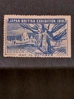 Groot Brittannië cinderella Japan-British Exhibition 1910, Ophalen of Verzenden, Postfris