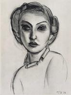 Henri Matisse - Grote heliogravure, 1939 - Schets, Portret, Verzenden