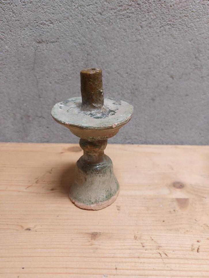 Altaar T'ang kandelaar 11cm Ming China, Antiek en Kunst, Kunst | Niet-Westerse kunst, Ophalen of Verzenden