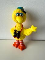 Figuur, poppetje, taarttopper Pino geel 11 cm / Sesamstraat, Ophalen of Verzenden, Zo goed als nieuw