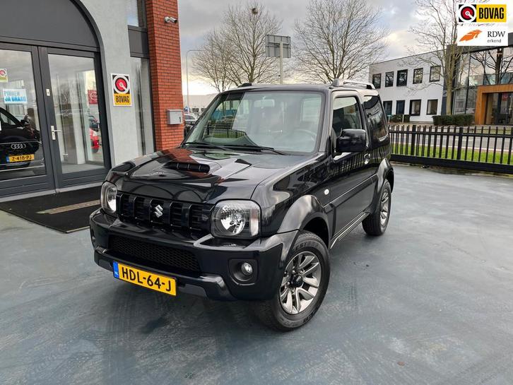 Suzuki JIMNY 1.3 Rhino 4X4 LEER STOELVERWARMING, Auto's, Suzuki, Bedrijf, Te koop, Jimny, 4x4, ABS, Airbags, Airconditioning, Centrale vergrendeling