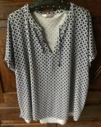 Blauw grijze top , tuniek korte mouw; Limited Tchibo; 48 50, Kleding | Dames, Ophalen of Verzenden, Zo goed als nieuw, Blauw, Blouse of Tuniek