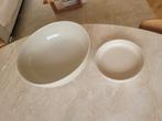Onomao / Rosenthal schalen set creme zand, Ophalen of Verzenden, Zo goed als nieuw, Rond
