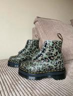 Dr. Martens leopard print platform boots, Lage of Enkellaarzen, Ophalen of Verzenden, Groen, Dr. Martens