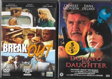 5 DVD's van Charles Bronson beschikbaar voor biedingen