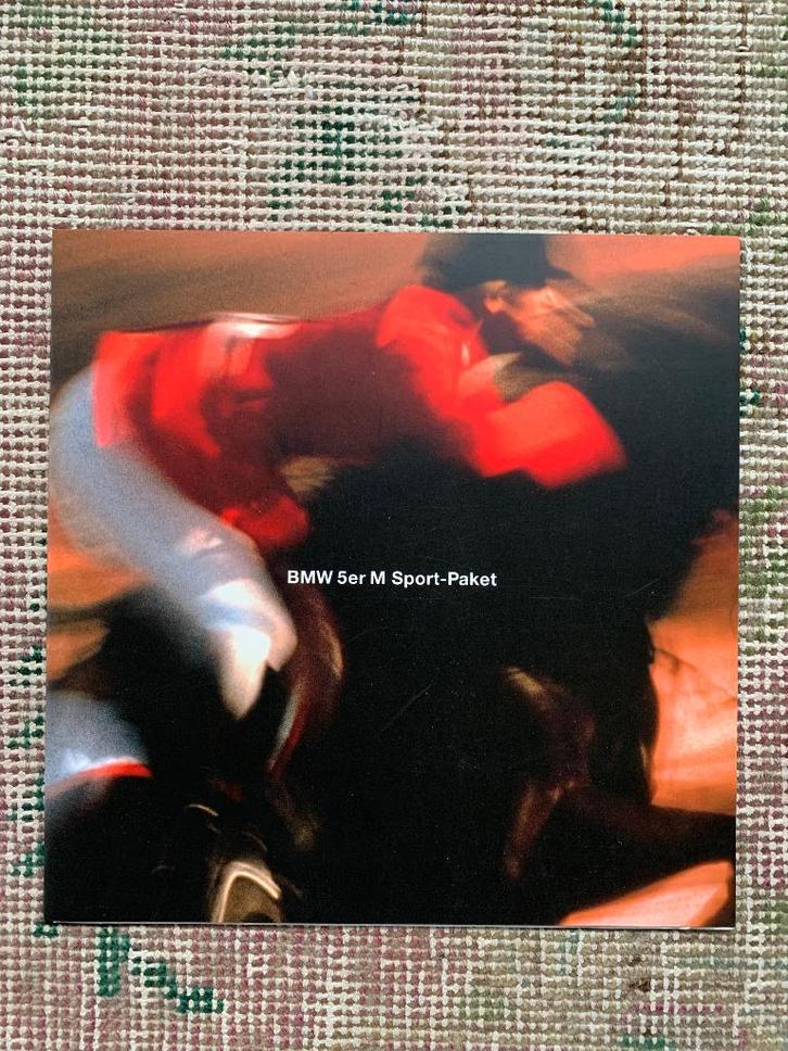 Brochure folder BMW 5-serie E39 M Sportpakket nieuw!, Boeken, Auto's | Folders en Tijdschriften, Nieuw, BMW, Ophalen of Verzenden