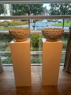 2 Witte Hoogglans Pilaren - Goossens, Huis en Inrichting, Woonaccessoires | Zuilen en Pilaren, Ophalen, Gebruikt