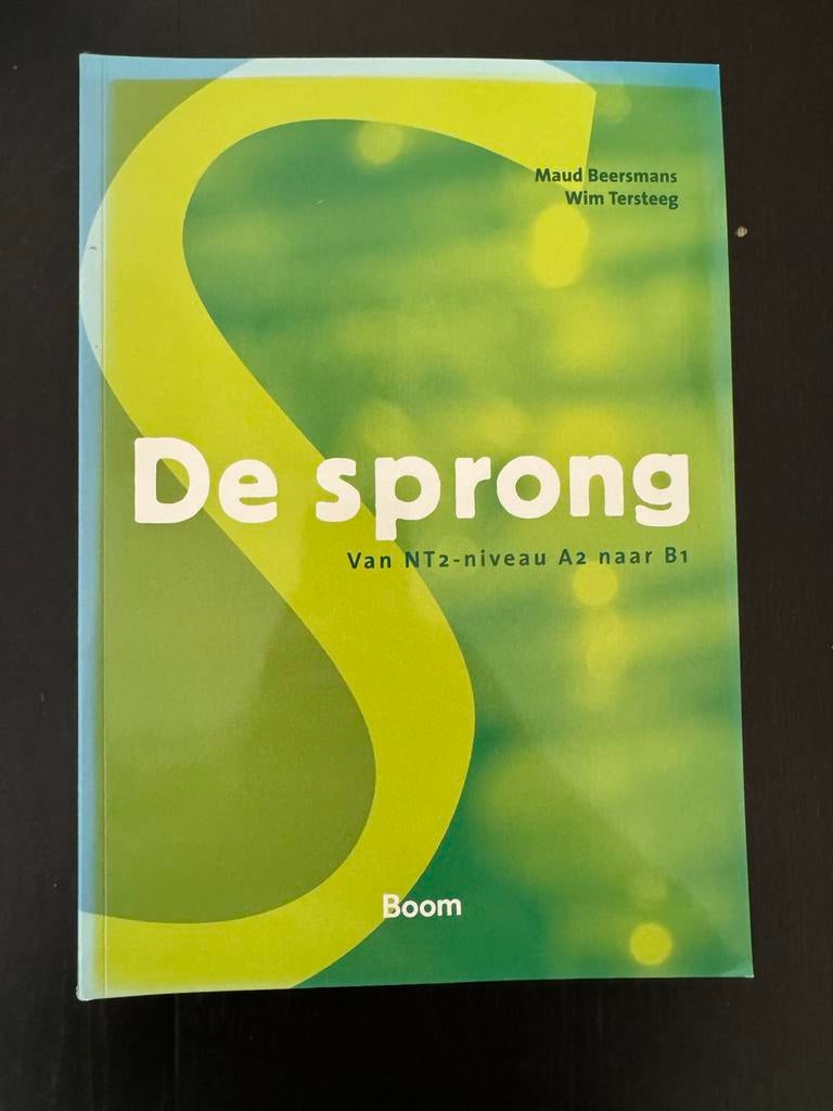 De Sprong - Nieuw NT2 boek A2 naar B1, Boeken, Studieboeken en Cursussen, Nieuw, Niet van toepassing, Ophalen of Verzenden