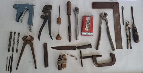 Verzameling antiek gereedschap - 21 items, Antiek en Kunst, Antiek | Gereedschap en Instrumenten, Verzenden