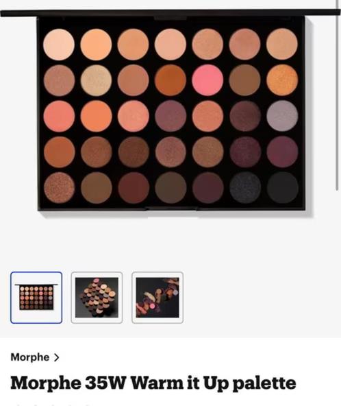 NIEUW! Morphe oogschaduw pallet €30,99, Sieraden, Tassen en Uiterlijk, Uiterlijk | Cosmetica en Make-up, Nieuw, Ogen, Ophalen of Verzenden