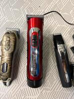 Set van 3 tondeuses & trimmers + accessoires, Ophalen of Verzenden, Gebruikt, Tondeuse
