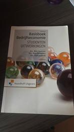 Basisboek Bedrijfseconomie Studentenuitwerkingen, Ophalen of Verzenden, Zo goed als nieuw, Rien Brouwers; Olaf Leppink; Wim Koetzier