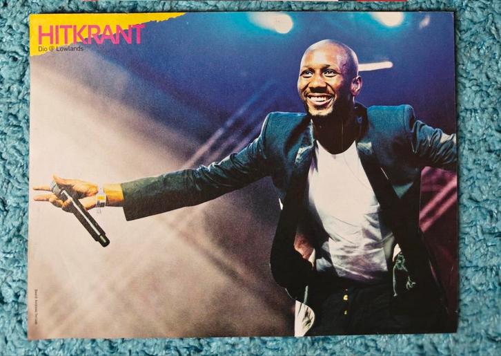 Dio poster hitkrant, Verzamelen, Posters, Nieuw, Muziek, A4 of kleiner, Ophalen of Verzenden