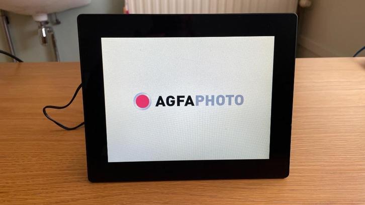 Digitale fotolijst, Agfa, Audio, Tv en Foto, Fotografie | Digitale fotolijsten, Zo goed als nieuw, 8 tot 12 inch, 1 tot 2 GB, Film