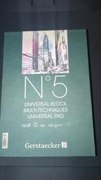 Gerstaecker N5 Schetsboek A4, Hobby en Vrije tijd, Tekenen, Ophalen of Verzenden, Nieuw, Papier, Schets- of Tekenboek