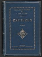 Lodewijk van Deyssel ~ Kritieken ~ Verz. Werken dl. 4 ~ 1920, Verzenden, Gelezen, Nederland