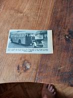 Knipsel bussen H.T.M. Den Haag 1940, Verzamelen, Ophalen of Verzenden, Gebruikt, Trein, Overige typen