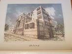 uniek 15 x litho's Old Jeddah Old Djedda Telmesani boek, Antiek en Kunst, Kunst | Litho's en Zeefdrukken, Ophalen