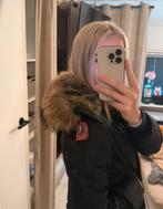 Parajumpers Longbear jas, Zwart, Zo goed als nieuw, Maat 36 (S), Parajumpers