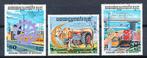 Cambodja 1983 M530-532 gest., Ophalen of Verzenden, Gestempeld, Zuidoost-Azië
