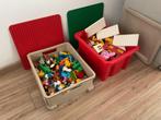 Partij Lego duplo met 2 grondplaten veel poppetjes, Kinderen en Baby's, Speelgoed | Duplo en Lego, Ophalen, Gebruikt, Duplo