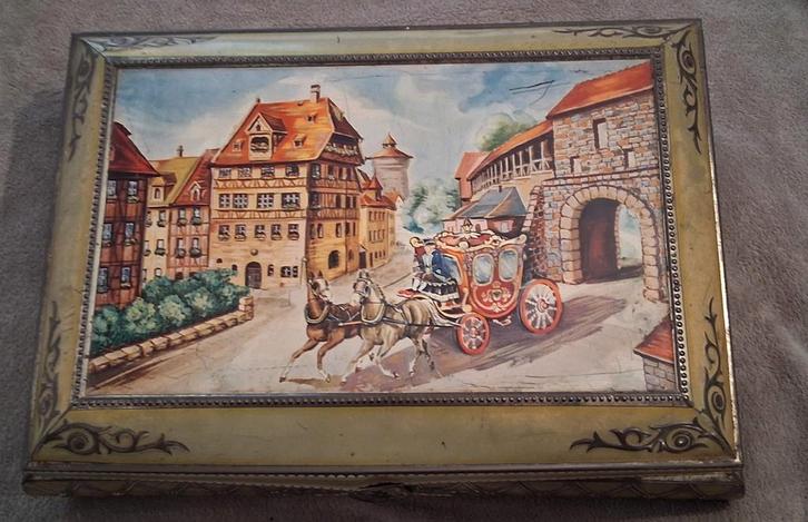 megagroot blik trommel, Verzamelen, Blikken, Gebruikt, Overige, Verzenden