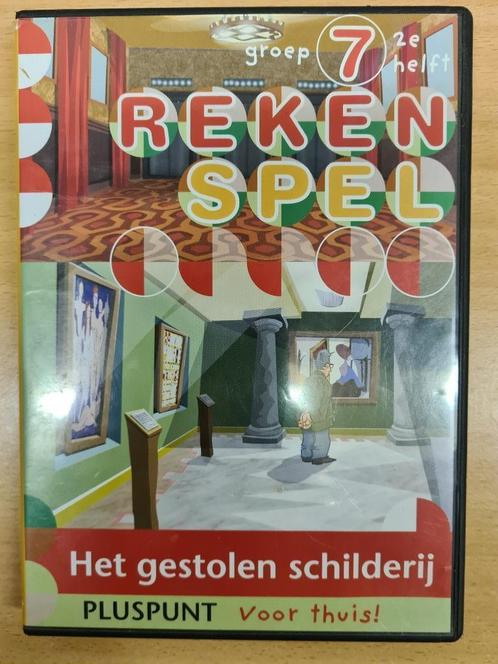 Het gestolen schilderij. Rekenspel groep 7,, Spelcomputers en Games, Games | Pc, Gebruikt, Puzzel en Educatief, 1 speler, Vanaf 7 jaar