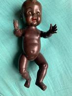 Vintage bruin baby popje, Ophalen of Verzenden, Gebruikt