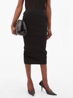rick owens soft midi pillar skirt rok / it40 = s, Verzenden, Zwart, Nieuw, Maat 36 (S)
