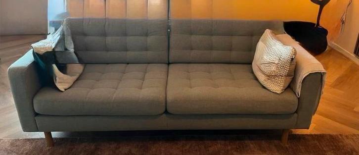 Landskrona 3 zits bank, Huis en Inrichting, Banken | Bankstellen, Zo goed als nieuw, Tweepersoons, 75 tot 100 cm, Ophalen of Verzenden