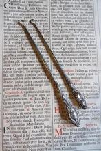 Antiek Engels sterling zilver knopenhaak, Birmingham 2 stuks, Ophalen of Verzenden, Zilver